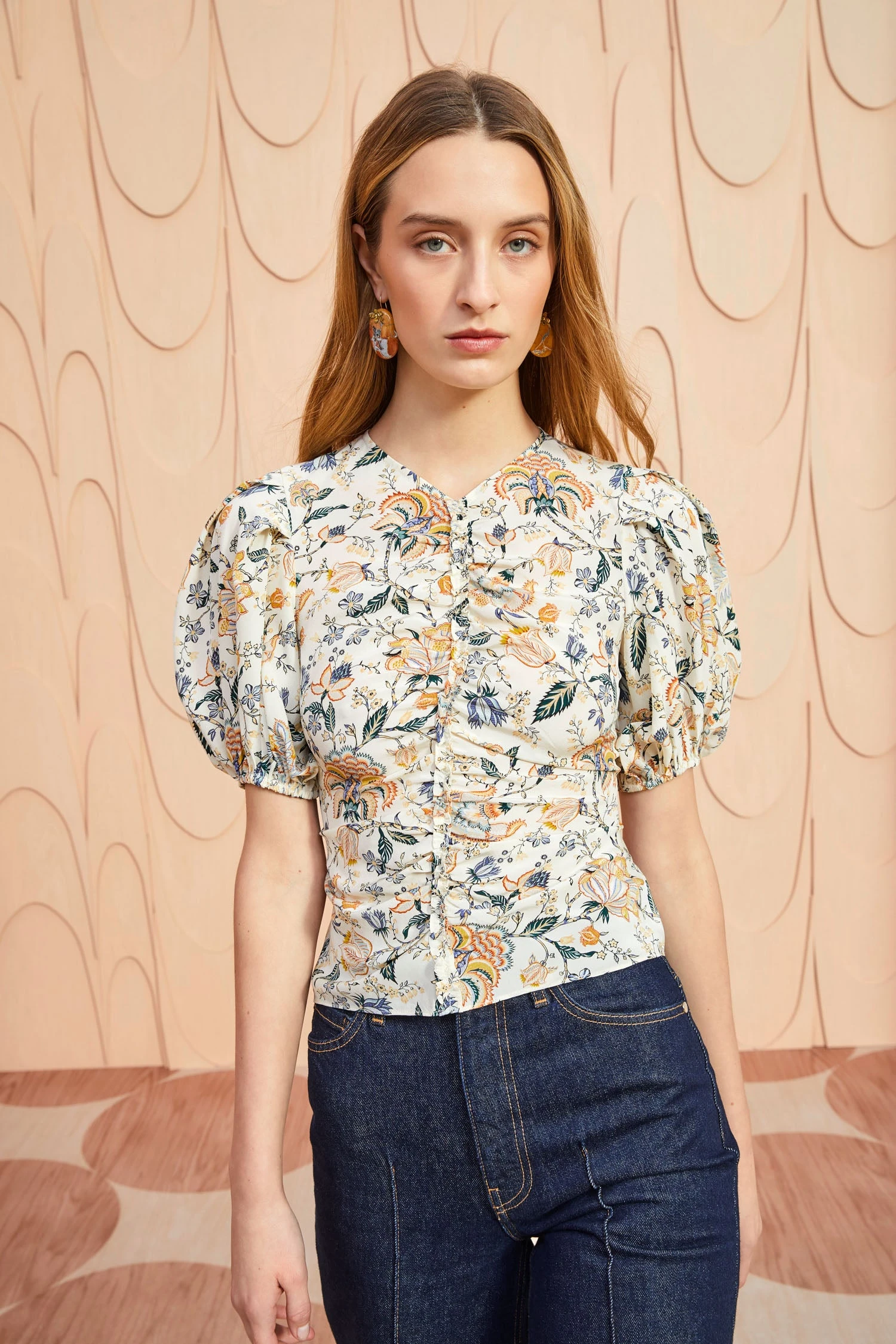 ULLA JOHNSON Elise Top - Gardenia 3 ULLA JOHNSON Elise Top - Gardenia - Image 3