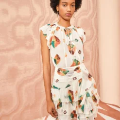 ULLA JOHNSON Ella Skirt - Aurora