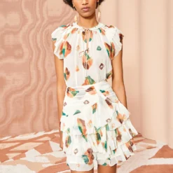 ULLA JOHNSON Ella Skirt - Aurora -Cheap Style Qube Store ULLA JOHNSON Ella Skirt AURORA 05