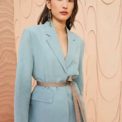 ULLA JOHNSON Ellery Jacket - Agave -Cheap Style Qube Store ULLA JOHNSON Ellery Jacket AGAVE 0184