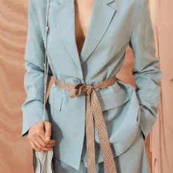 ULLA JOHNSON Ellery Jacket - Agave -Cheap Style Qube Store ULLA JOHNSON Ellery Jacket AGAVE 02 ALT