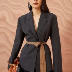 ULLA JOHNSON Ellery Jacket - Noir