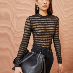 Cheap Style Qube Store 17 ULLA JOHNSON Emma Top - Noir