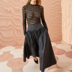 ULLA JOHNSON Emmy Skirt - Noir 9 ULLA JOHNSON Emmy Skirt - Noir -Cheap Style Qube Store ULLA JOHNSON Emmy Skirt NOIR 01 MAIN