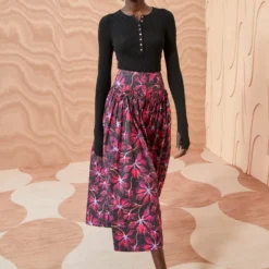 ULLA JOHNSON Emmy Skirt - Zinnia