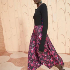 ULLA JOHNSON Emmy Skirt - Zinnia -Cheap Style Qube Store ULLA JOHNSON Emmy Skirt ZINNIA 03