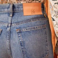 ULLA JOHNSON The Esme Jean - Danube Medium Indigo Wash -Cheap Style Qube Store ULLA JOHNSON Esme Jean DANUBE MEDIUM WASH 05