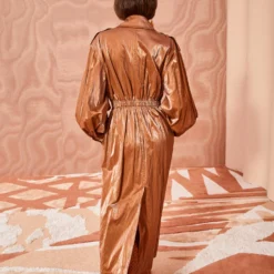 ULLA JOHNSON Ettienne Coat - Bronze -Cheap Style Qube Store ULLA JOHNSON Ettienne Coat BRONZE 0204