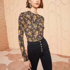 ULLA JOHNSON Eve Top - Maple -Cheap Style Qube Store ULLA JOHNSON Eve Top MAPLE 02 ALT