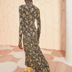 ULLA JOHNSON Fernanda Dress - Maple -Cheap Style Qube Store ULLA JOHNSON Fernanda Dress MAPLE 04