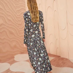 ULLA JOHNSON Fernanda Dress - Nuit -Cheap Style Qube Store ULLA JOHNSON Fernanda Dress NUIT 0082