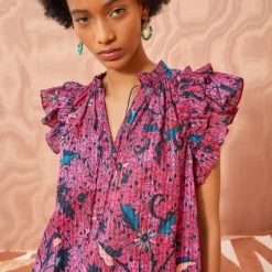 ULLA JOHNSON Fleur Top - Snapdragon -Cheap Style Qube Store ULLA JOHNSON Fleur Top SNAPDRAGON 05