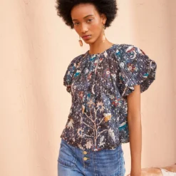 ULLA JOHNSON Flo Top - Jet -Cheap Style Qube Store ULLA JOHNSON Flo Top JET 03