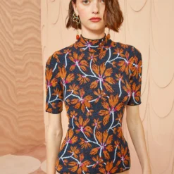 ULLA JOHNSON Flora Top - Bellflower -Cheap Style Qube Store ULLA JOHNSON Flora Top BELLFLOWER 03