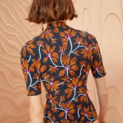 ULLA JOHNSON Flora Top - Bellflower -Cheap Style Qube Store ULLA JOHNSON Flora Top BELLFLOWER 04