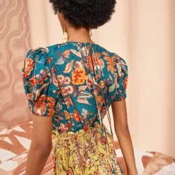 ULLA JOHNSON Frances Top - Delphinium -Cheap Style Qube Store ULLA JOHNSON Frances Top DELPHINIUM 0132