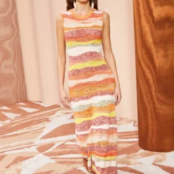 ULLA JOHNSON Gaia Dress - Agate 9 ULLA JOHNSON Gaia Dress - Agate -Cheap Style Qube Store ULLA JOHNSON Gaia Dress AGATE 0094