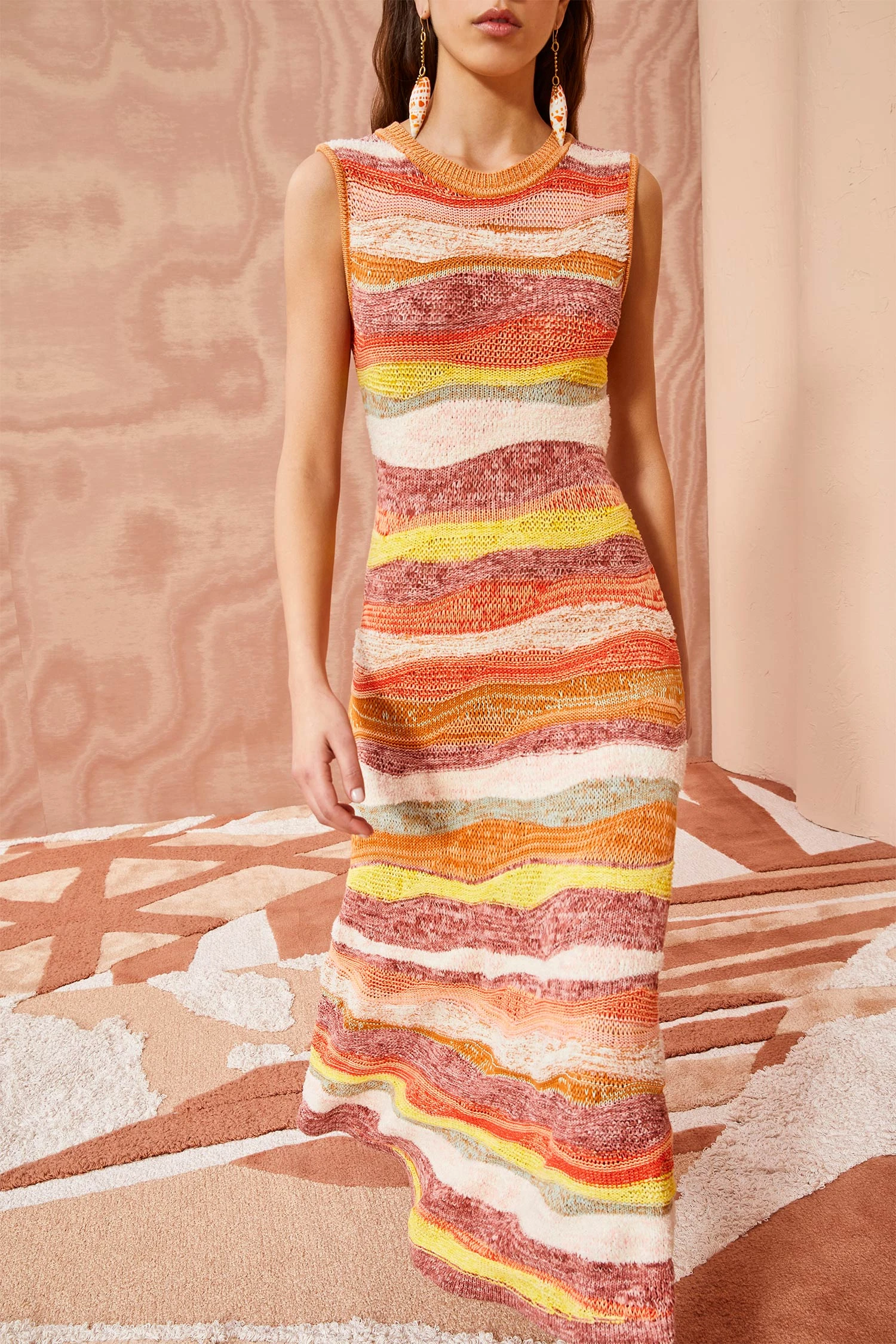 ULLA JOHNSON Gaia Dress - Agate 3 ULLA JOHNSON Gaia Dress - Agate - Image 3