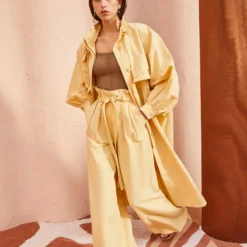 Cheap Style Qube Store 21 ULLA JOHNSON Galina Coat - Dune