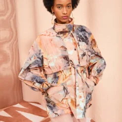 ULLA JOHNSON Giorgia Jacket - Fire Opal -Cheap Style Qube Store ULLA JOHNSON Giorgia Jacket FIREOPAL 0051