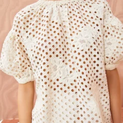 ULLA JOHNSON Grace Top - Pearl -Cheap Style Qube Store ULLA JOHNSON Grace Top PEARL 05