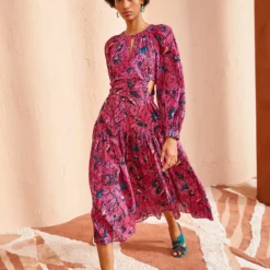 ULLA JOHNSON Helia Dress - Snapdragon