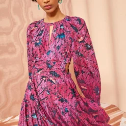 ULLA JOHNSON Helia Dress - Snapdragon -Cheap Style Qube Store ULLA JOHNSON Helia Dress SNAPDRAGON 05