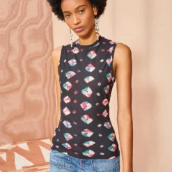 ULLA JOHNSON Ines Top - Nocturne -Cheap Style Qube Store ULLA JOHNSON Ines Top NOCTURNE 03