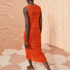 ULLA JOHNSON Innika Dress - Carnelian 9 ULLA JOHNSON Innika Dress - Carnelian -Cheap Style Qube Store ULLA JOHNSON Innika Dress CARNELIAN 0135