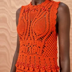 ULLA JOHNSON Innika Dress - Carnelian 8 ULLA JOHNSON Innika Dress - Carnelian -Cheap Style Qube Store ULLA JOHNSON Innika Dress CARNELIAN 02 ALT