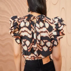 ULLA JOHNSON Iren Top - Obsidian -Cheap Style Qube Store ULLA JOHNSON Iren Top OBSIDIAN 05