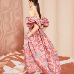 ULLA JOHNSON Izra Gown - Passionflower -Cheap Style Qube Store ULLA JOHNSON Izra Gown PASSIONFLOWER 04