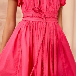 ULLA JOHNSON Jessa Dress - Orchid -Cheap Style Qube Store ULLA JOHNSON Jessa Dress ORCHID 03