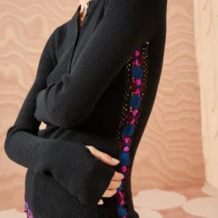 ULLA JOHNSON Juniper Pullover - Noir -Cheap Style Qube Store ULLA JOHNSON Juniper Pullover NOIR 05