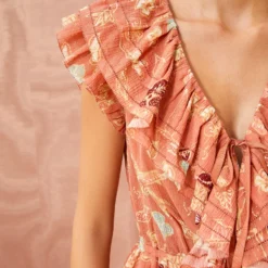 ULLA JOHNSON Kaede Top - Mesa Floral -Cheap Style Qube Store ULLA JOHNSON Kaede Top MESA FLORAL 02 ALT