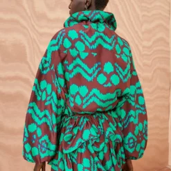 ULLA JOHNSON Kamara Blouse - Malachite -Cheap Style Qube Store ULLA JOHNSON Kamara Blouse MALACHITE 04