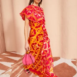 ULLA JOHNSON Lali Dress - Tigerlilly -Cheap Style Qube Store ULLA JOHNSON Lali Dress TIGERLILLY 03