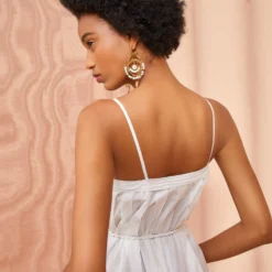 ULLA JOHNSON Leela Dress - Pristine -Cheap Style Qube Store ULLA JOHNSON Leela Dress PRISTINE 03