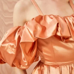 ULLA JOHNSON Lelita Dress - Copper 9 ULLA JOHNSON Lelita Dress - Copper -Cheap Style Qube Store ULLA JOHNSON Lelita Dress COPPER 0096