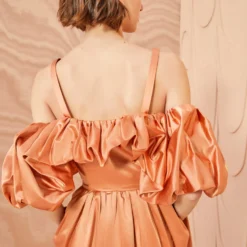 ULLA JOHNSON Lelita Dress - Copper 8 ULLA JOHNSON Lelita Dress - Copper -Cheap Style Qube Store ULLA JOHNSON Lelita Dress COPPER 0171