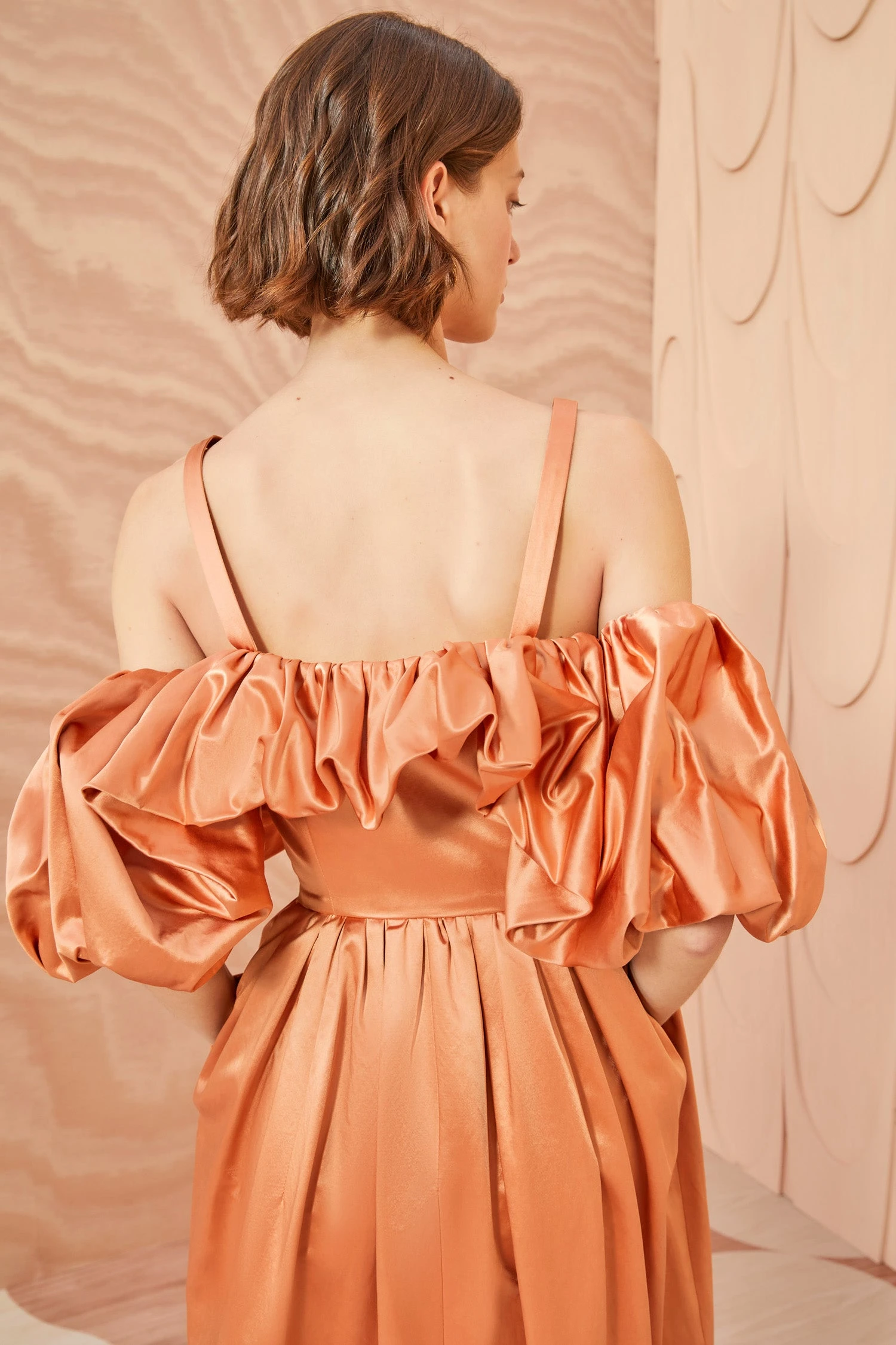 ULLA JOHNSON Lelita Dress - Copper 4 ULLA JOHNSON Lelita Dress - Copper - Image 4