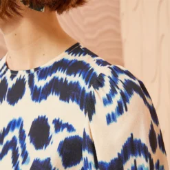 ULLA JOHNSON Lilliana Blouse - Nimbus -Cheap Style Qube Store ULLA JOHNSON Lilliana Blouse NIMBUS 03