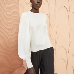 ULLA JOHNSON Lilliana Blouse - Pristine