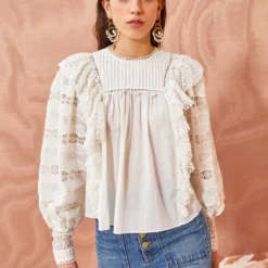ULLA JOHNSON Lily Blouse - Pristine