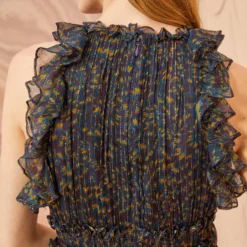 ULLA JOHNSON Lirra Gown - Peridot -Cheap Style Qube Store ULLA JOHNSON Lirra Gown PERIDOT 05