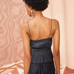 ULLA JOHNSON Lise Top - Noir -Cheap Style Qube Store ULLA JOHNSON Lise Top NOIR 04