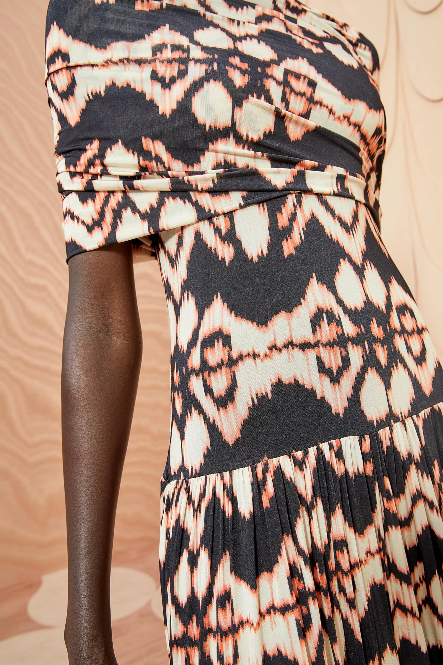 ULLA JOHNSON Livia Dress - Obsidian 3 ULLA JOHNSON Livia Dress - Obsidian - Image 3