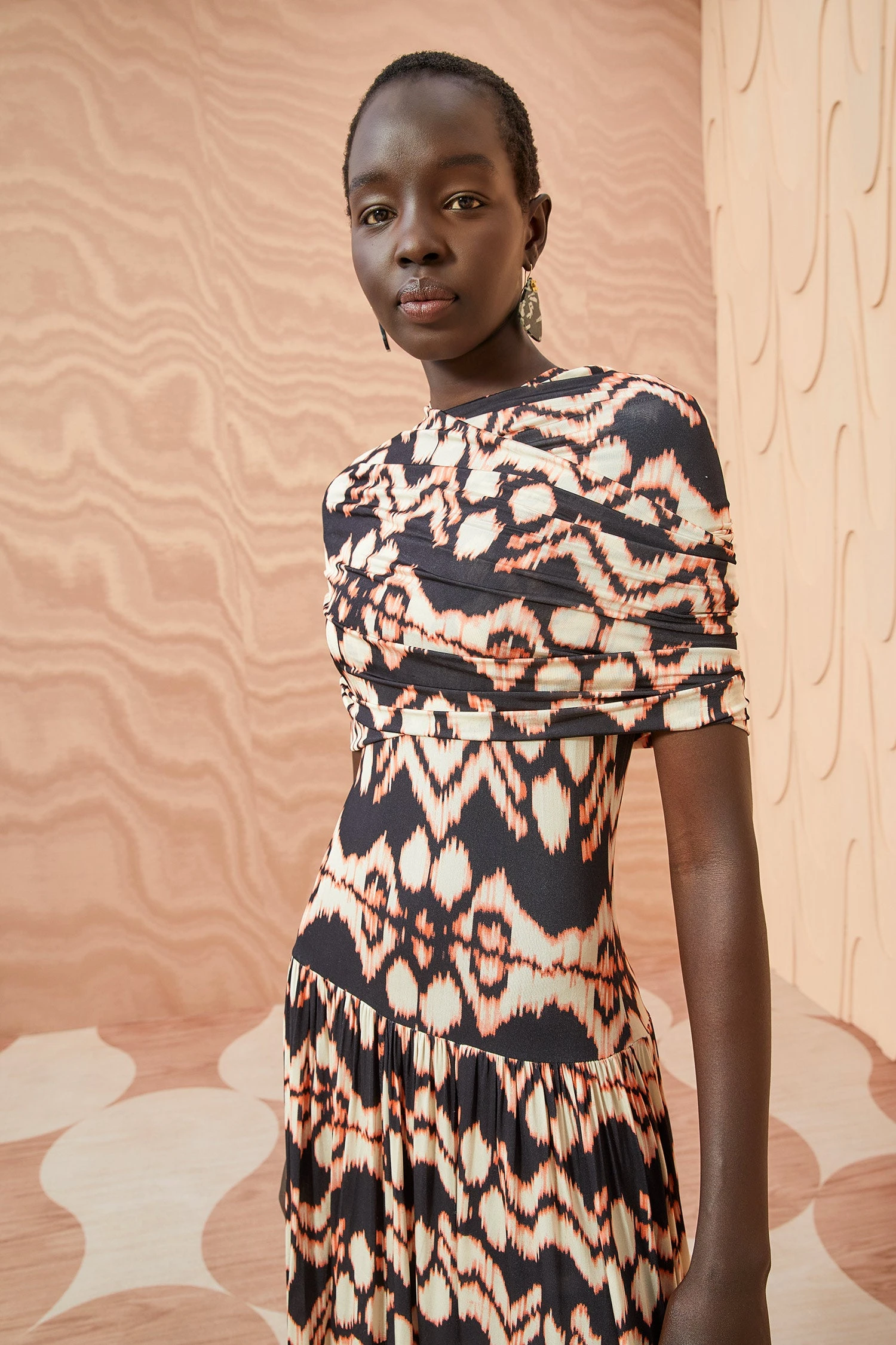 ULLA JOHNSON Livia Dress - Obsidian 4 ULLA JOHNSON Livia Dress - Obsidian - Image 4