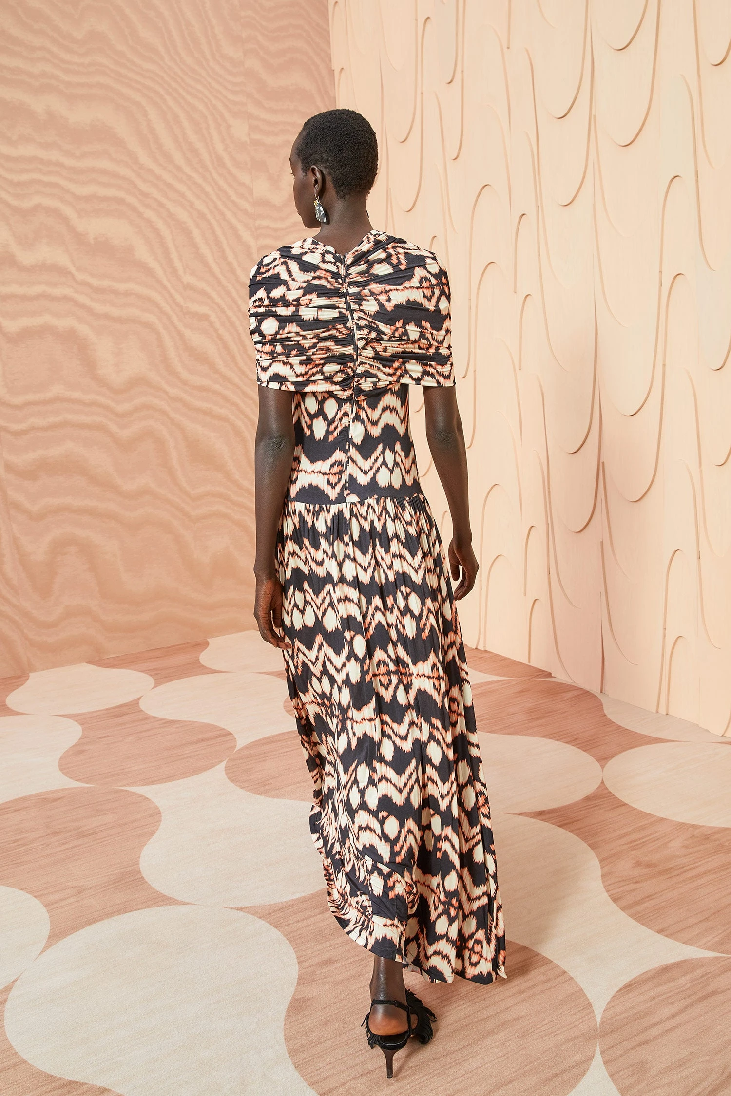 ULLA JOHNSON Livia Dress - Obsidian 5 ULLA JOHNSON Livia Dress - Obsidian - Image 5