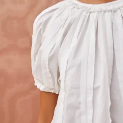 ULLA JOHNSON Lora Top - Pristine -Cheap Style Qube Store ULLA JOHNSON Lora Top PRISTINE 05